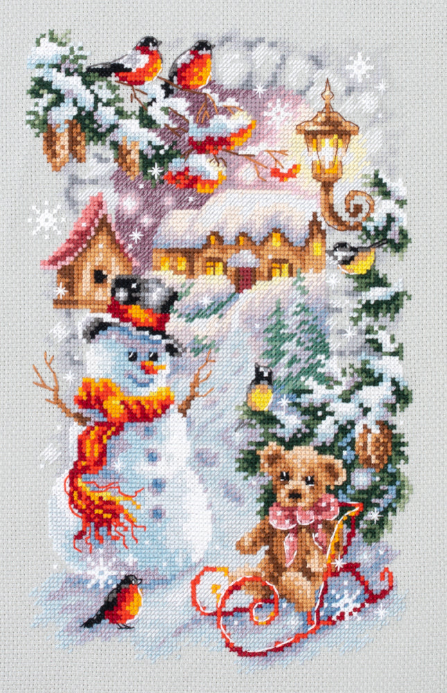 Winter Holidays. Magic Needle Cross Stitch Kit 250-735