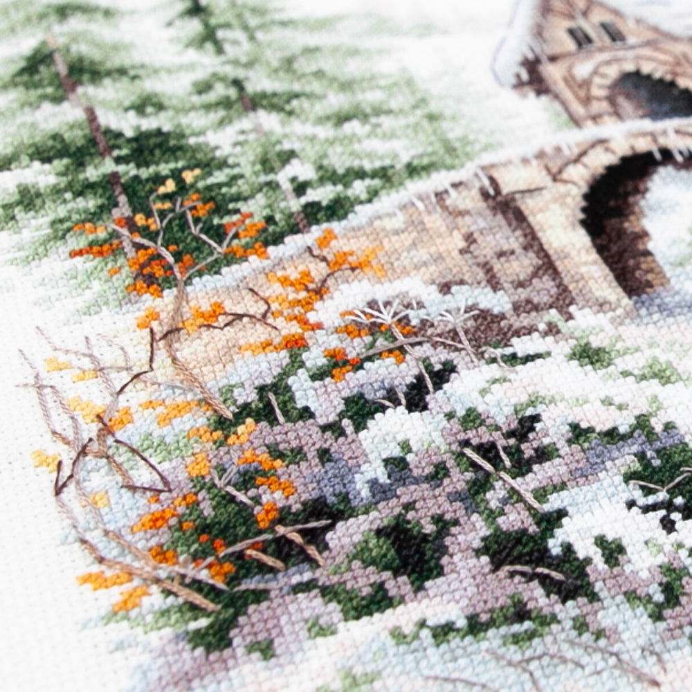 In Winter Dreams – Kit de Punto de Cruz Magic Needle 350-743