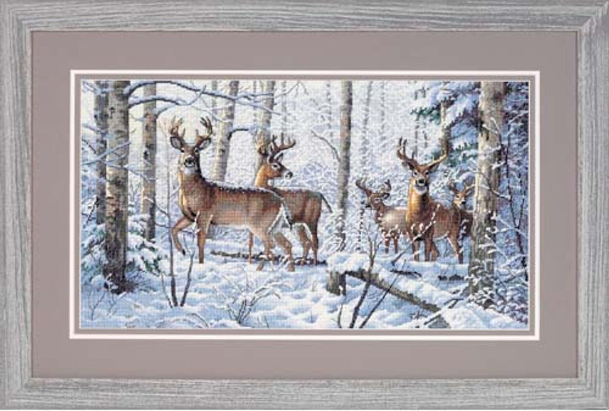Woodland Winter - 35130 Dimensions - Kit de punto de cruz