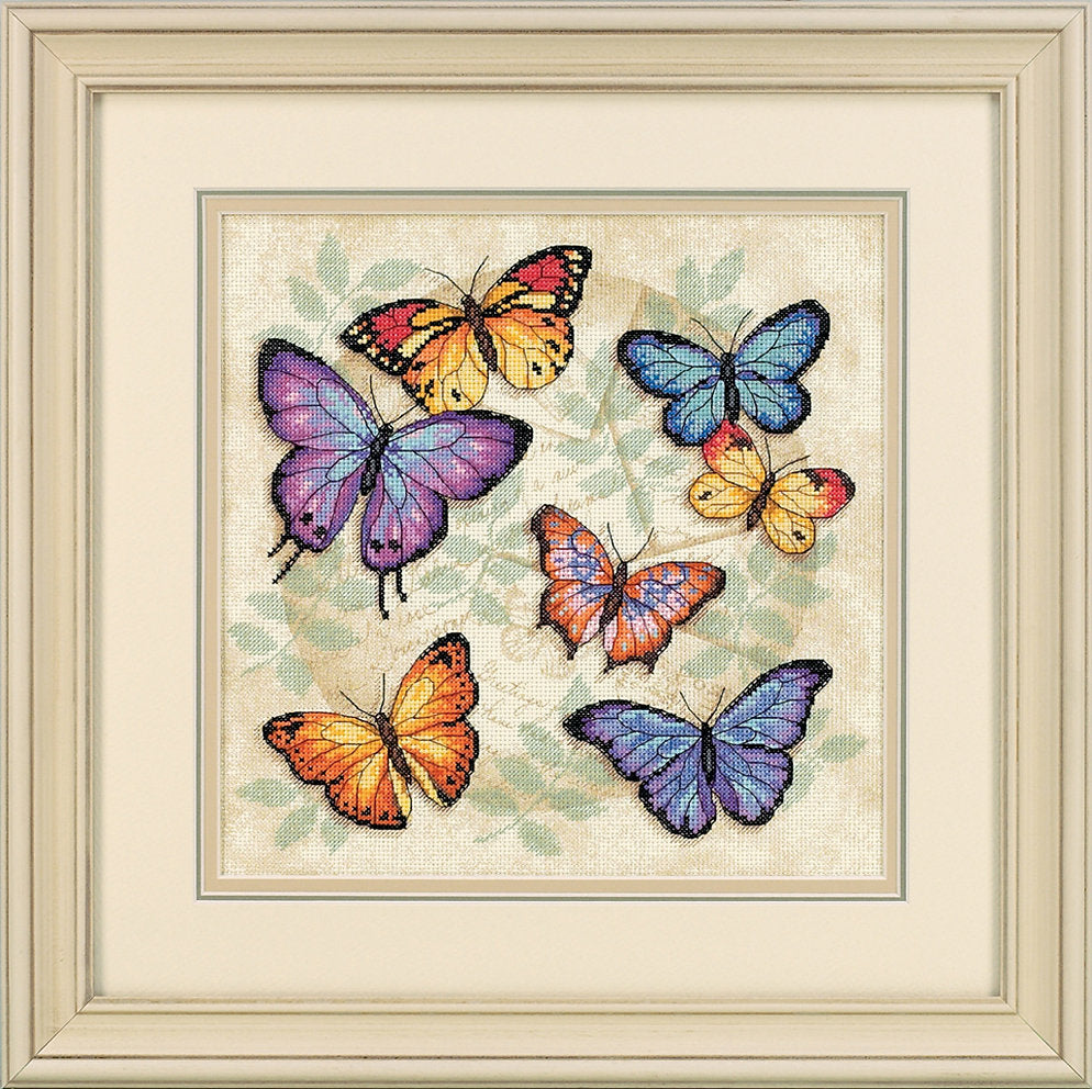 PROFUSIÓN DE MARIPOSA - 35145 Dimensions - Kit de punto de cruz