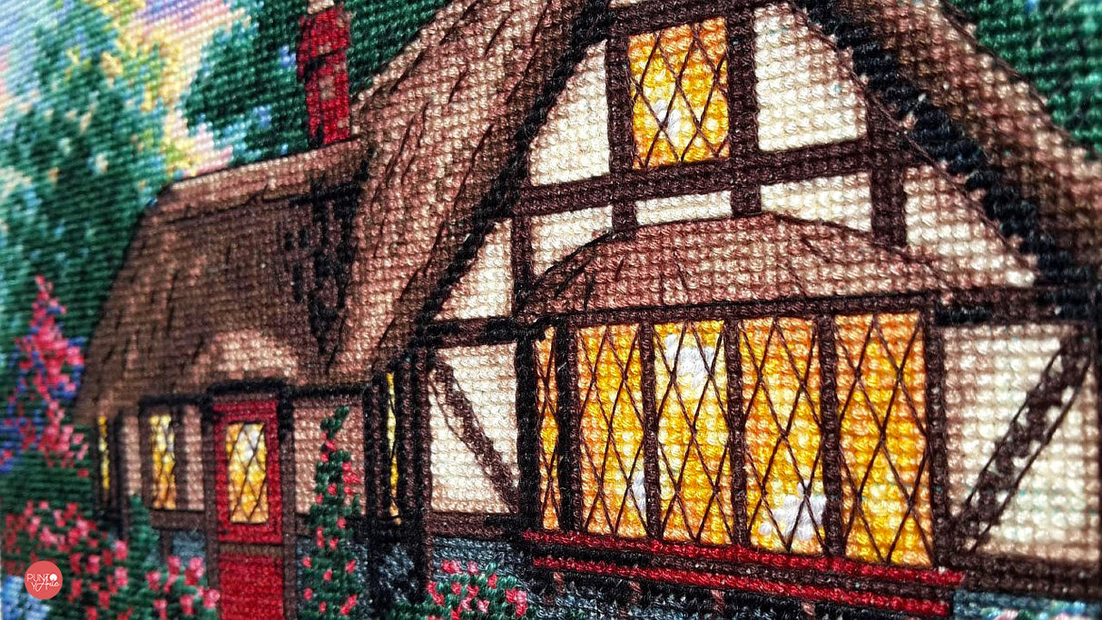 Twilight Bridge - 35172 Dimensions - Kit de punto de cruz