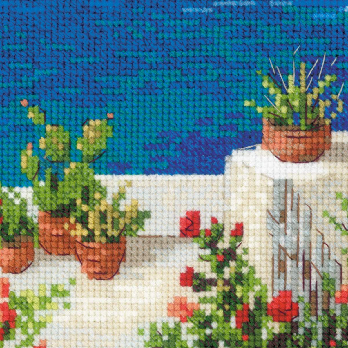 Kit de Punto de Cruz "Santorini" 1644