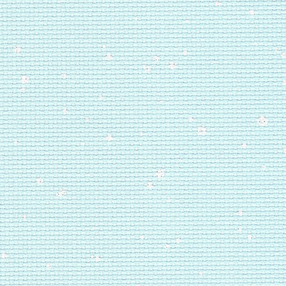 Tela Aida 14ct Zweigart Splash – No. 3706/5429 (Color Azul con Motas Blancas)
