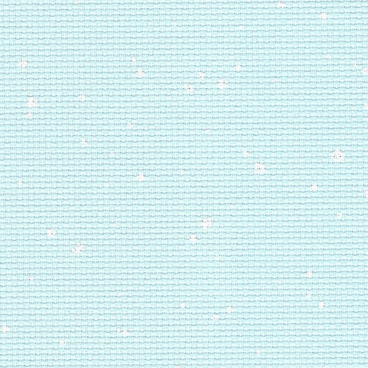 Tela Aida 14ct Zweigart Splash – No. 3706/5429 (Color Azul con Motas Blancas)