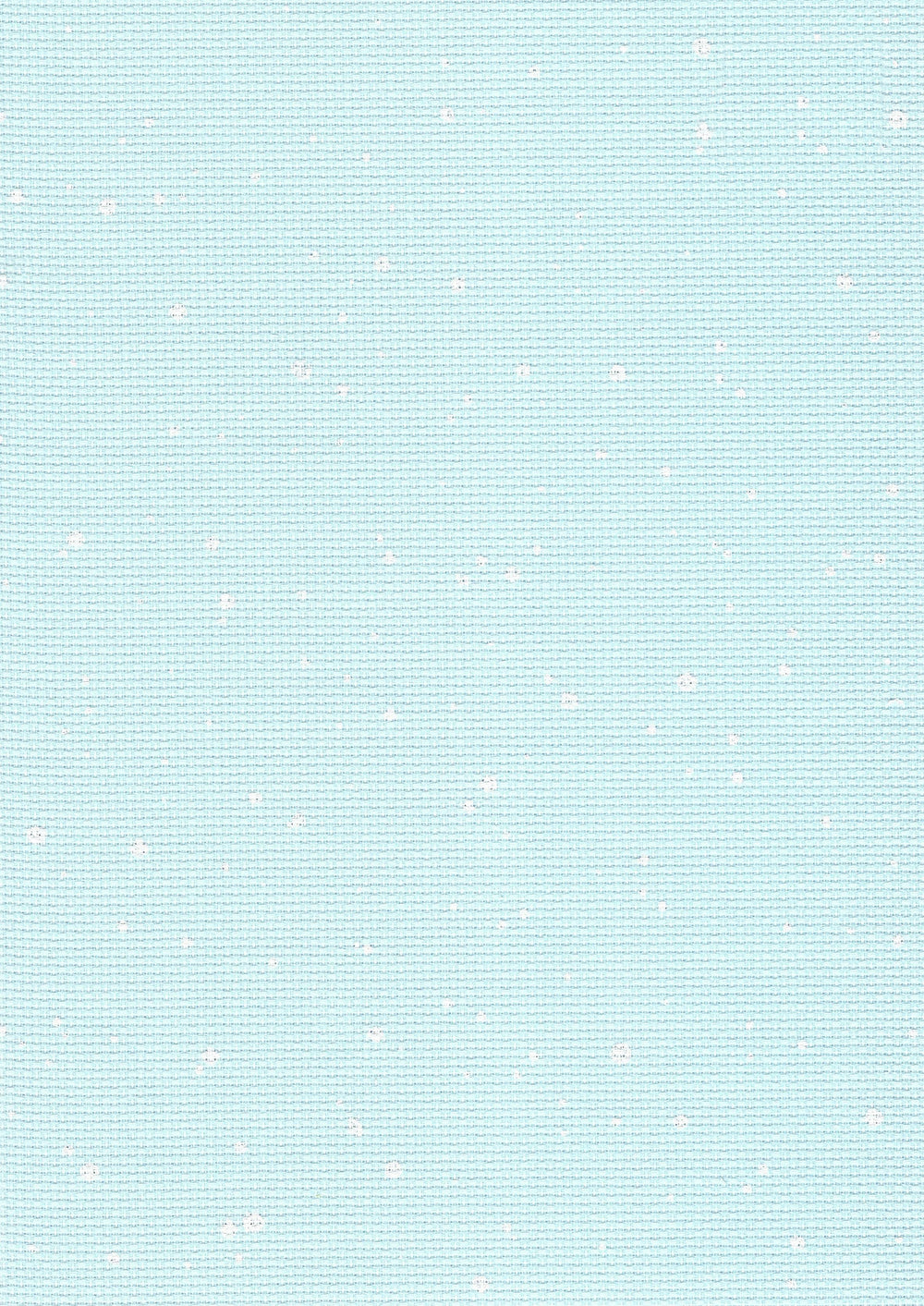 Tela Aida 14ct Zweigart Splash – No. 3706/5429 (Color Azul con Motas Blancas)