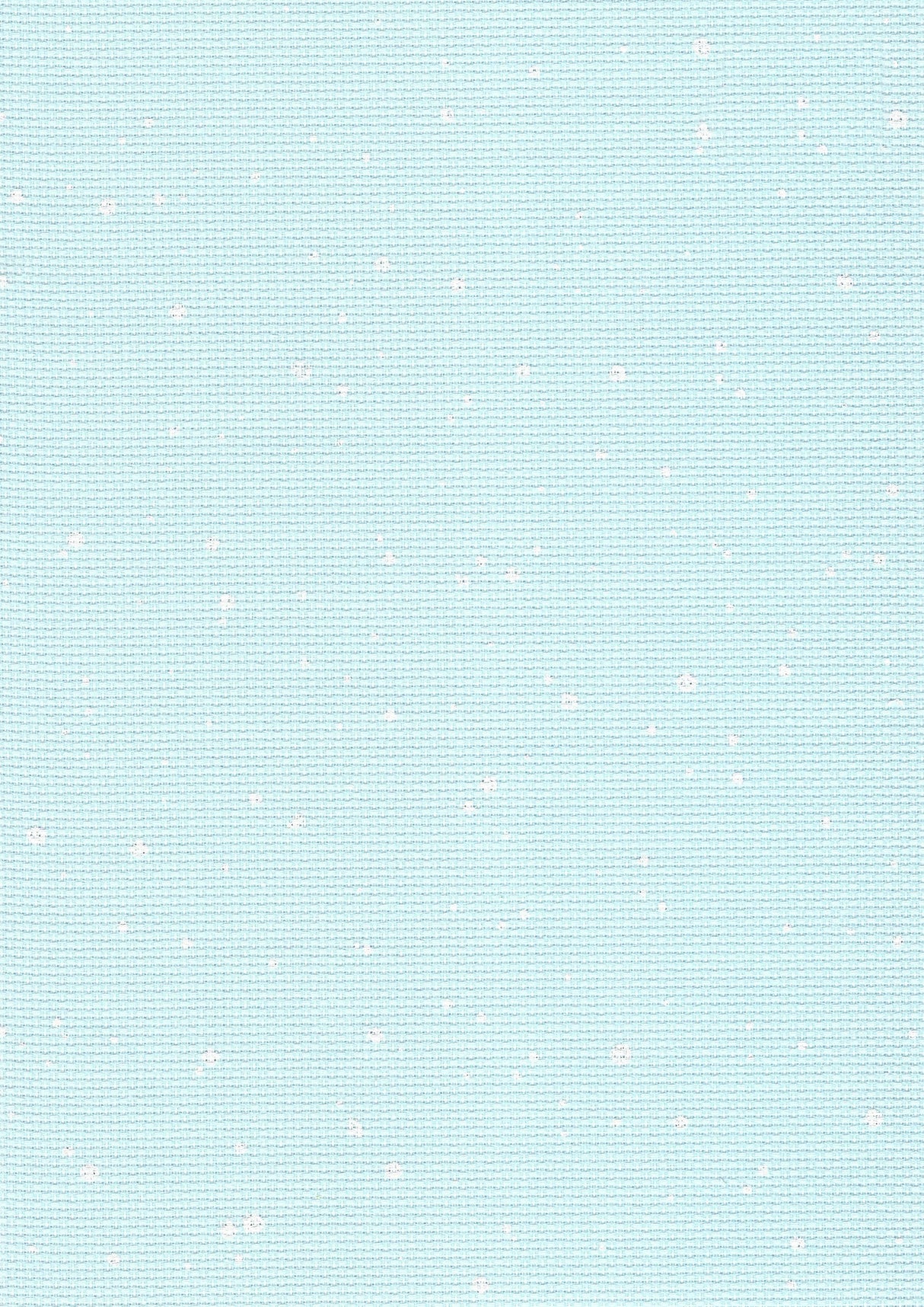 Tela Aida 14ct Zweigart Splash – No. 3706/5429 (Color Azul con Motas Blancas)