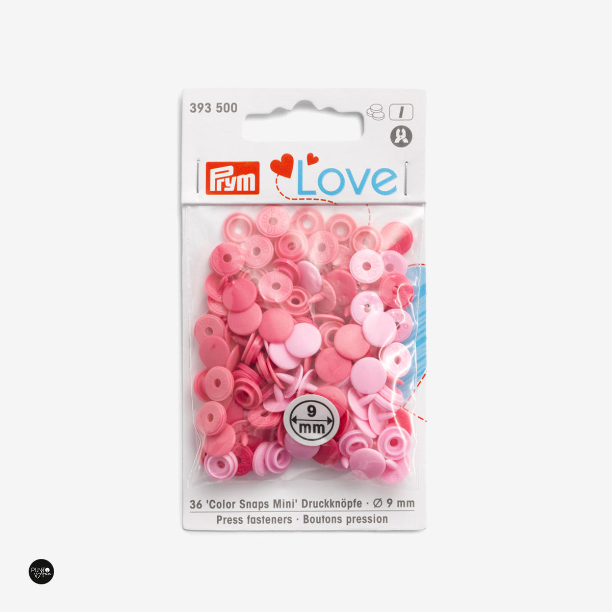 Prym Love ensemble de boutons pression en plastique (snaps) - 6 Couleu –  NON NON OUI