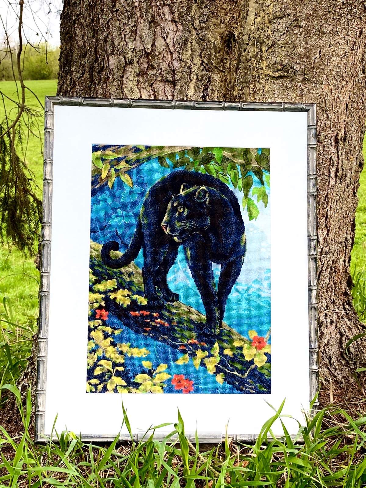 Kit de broderie au point de croix "Bagira" 1826 (arrêté)