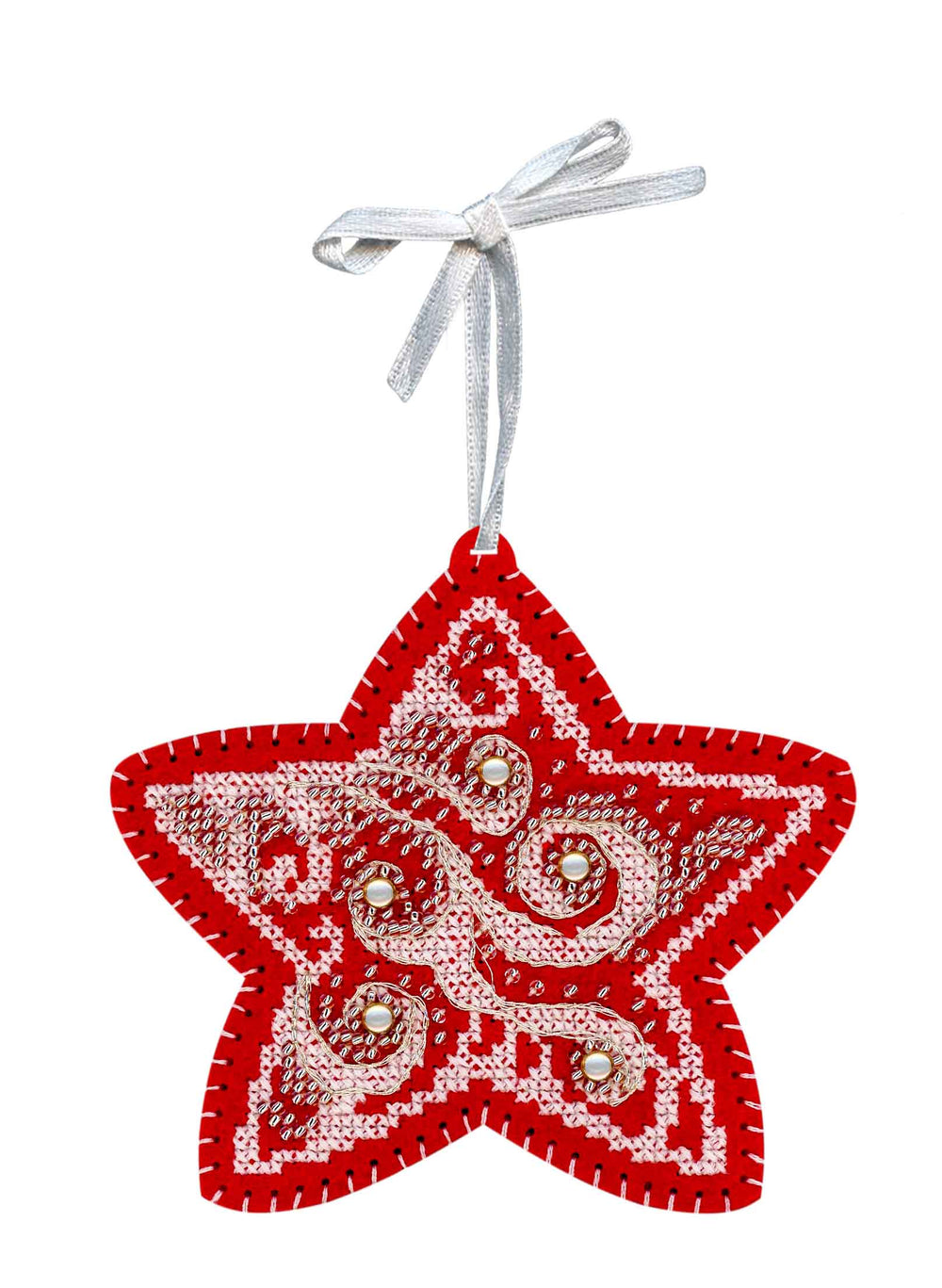 Kit au point de croix "Motifs givrés. Petite étoile" ST-1092 MP Studia