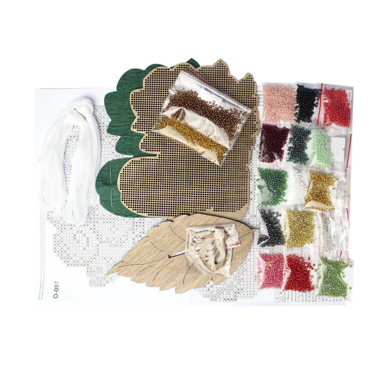 Kit de Perles "Beauté du Jardin" - SO-097 par MP Studia