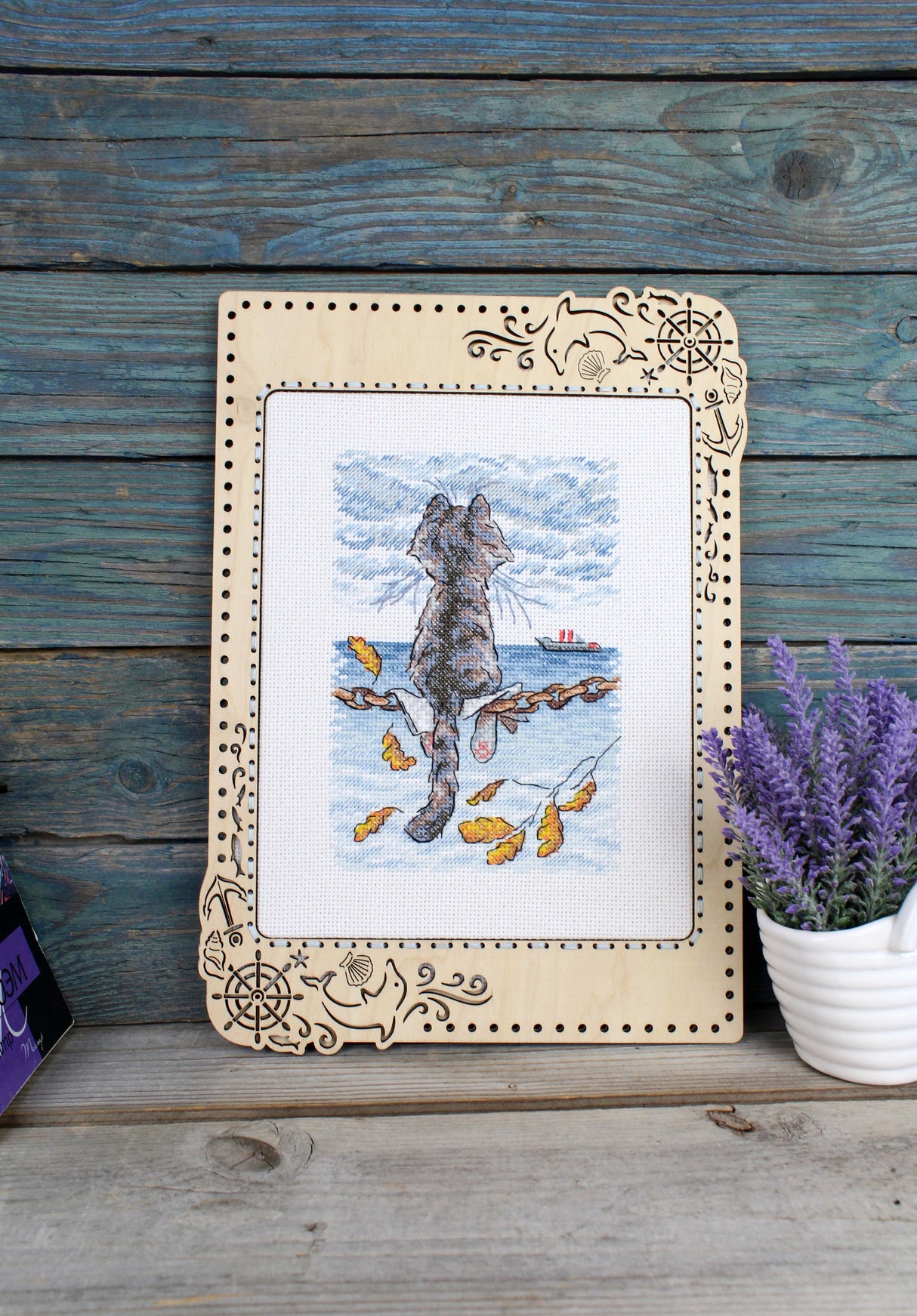 Cross Stitch Kit "Melancholy" MP Studia SM-784