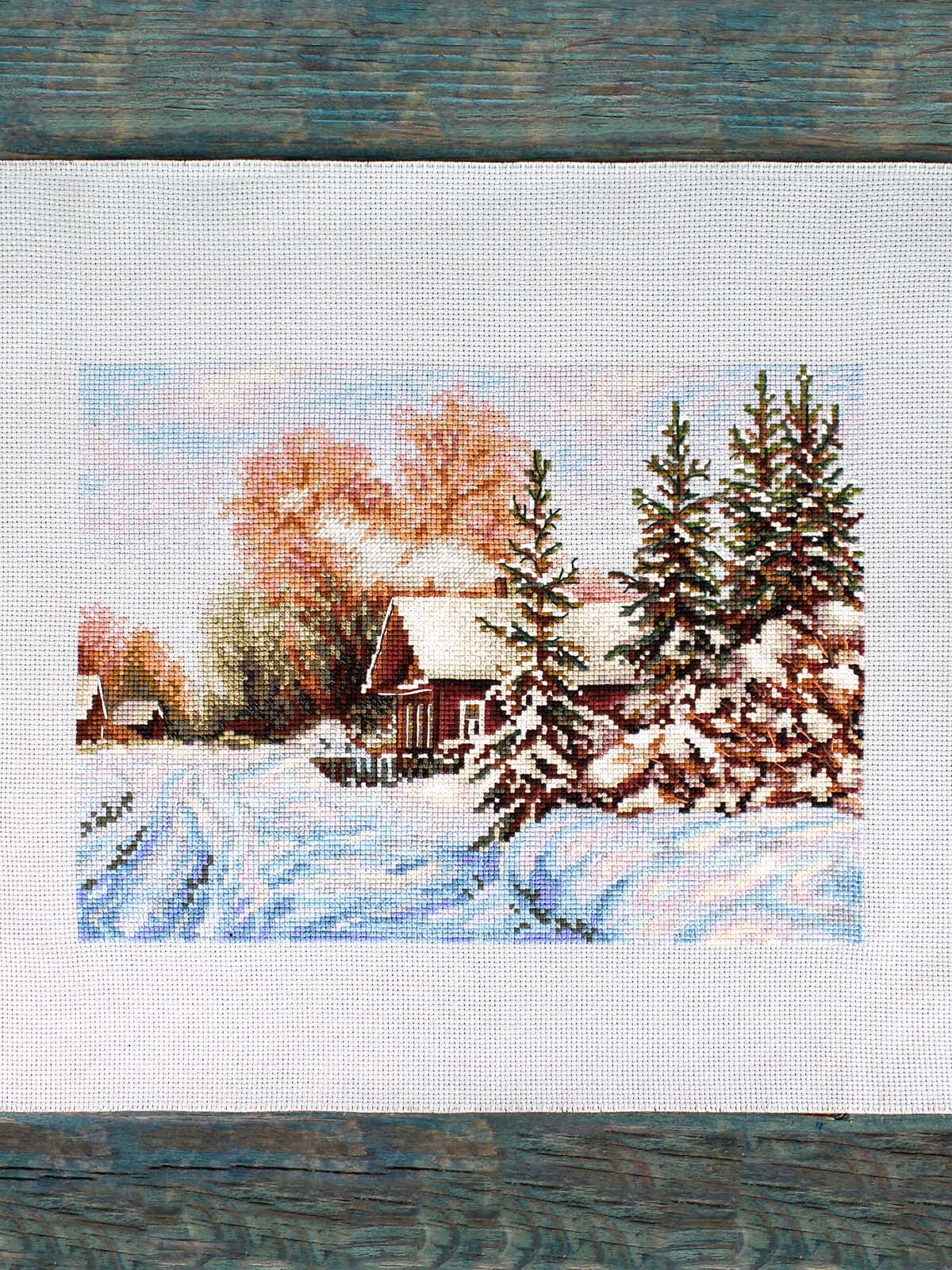 Kit de Punto de Cruz MP Studia SNV-910 – Village Street