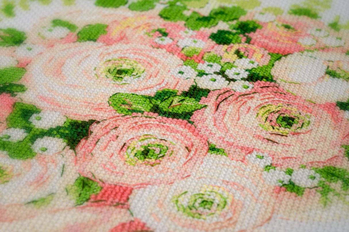 Kit au point de croix "Bouquet de la mariée" 1867