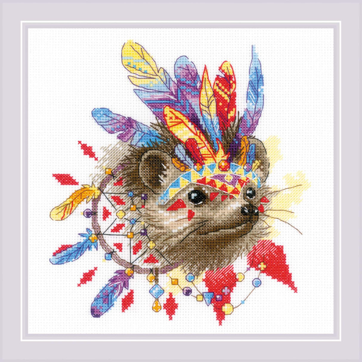 Kit de point de croix « Tribu épineuse » 1944