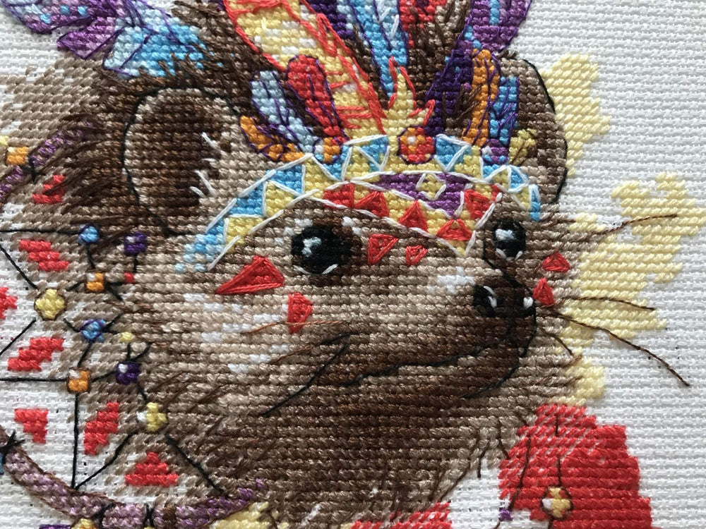 Kit de point de croix « Tribu épineuse » 1944