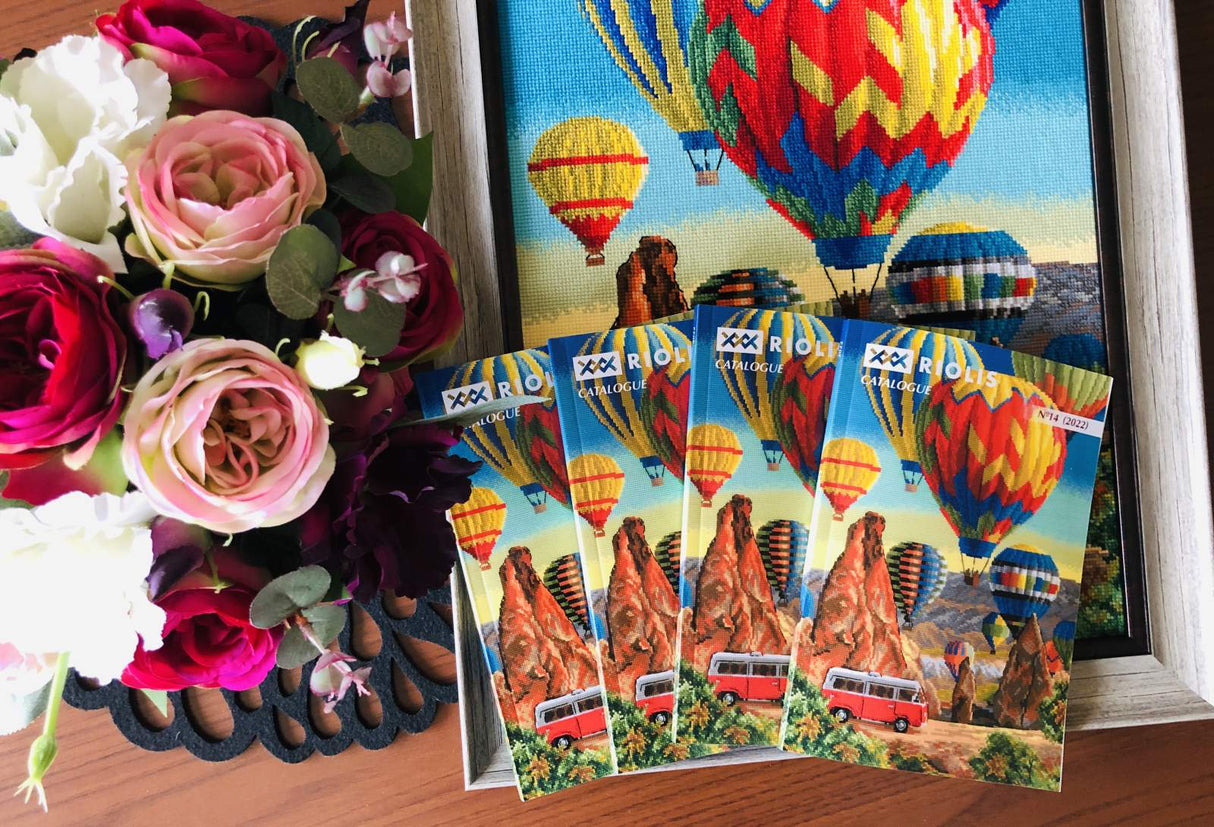 Kit de broderie au point de croix - "Festival en Cappadoce" - Riolis 2021