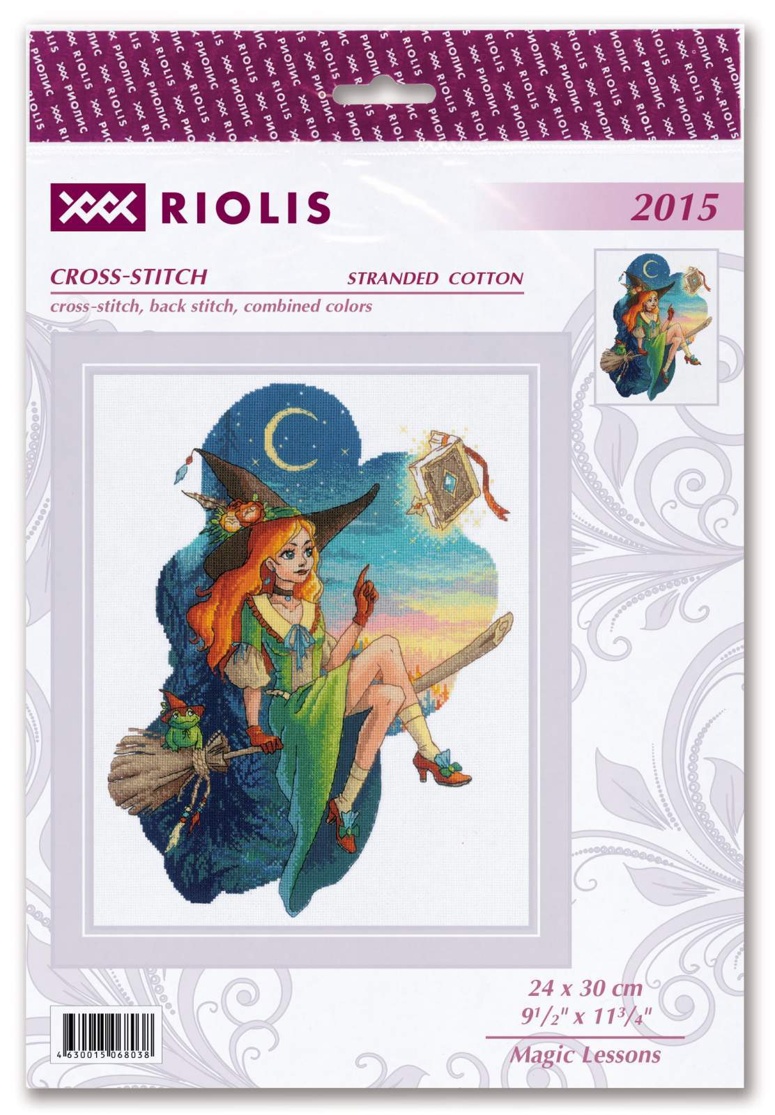 Kit de point de croix Riolis - Leçons de magie, 2015