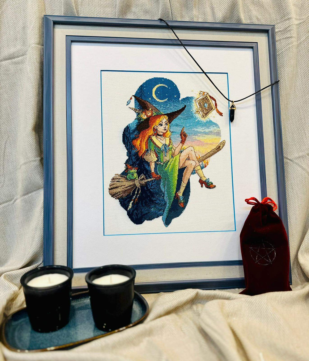 Kit de point de croix Riolis - Leçons de magie, 2015