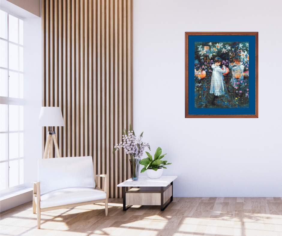 Kit au point de croix - "Oeillets et roses : Hommage à JS Sargent" - Riolis 2053