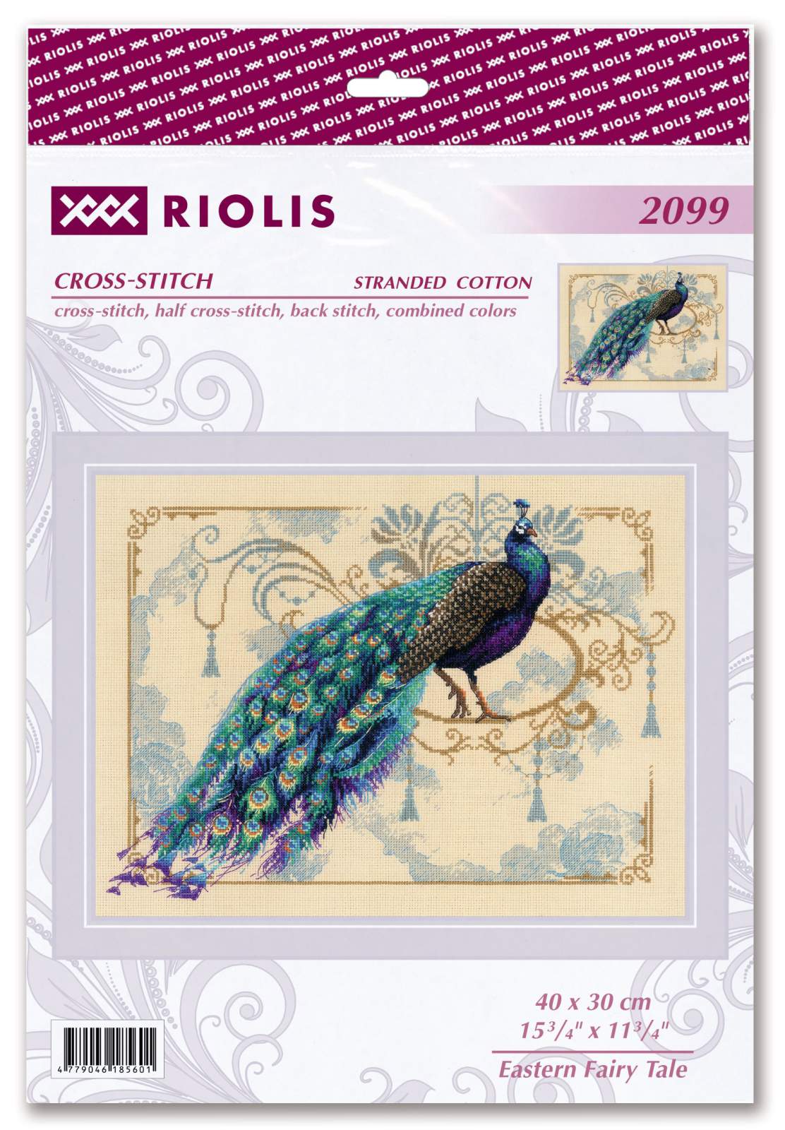 Kit de Punto de Cruz - "Cuento de Oriente" - Riolis 2099