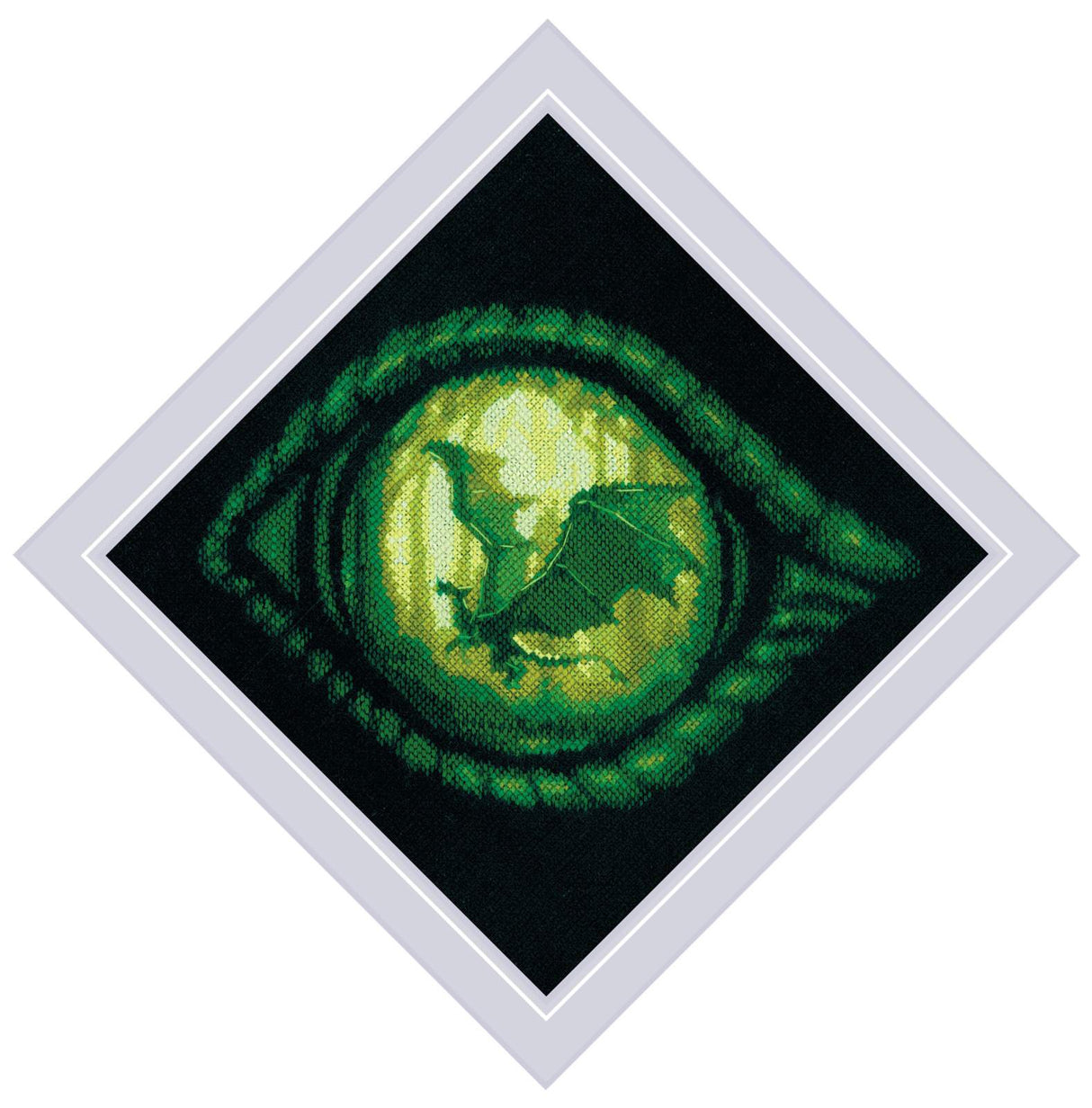 Cross Stitch Kit - "Dragon Eye" - Riolis 2162