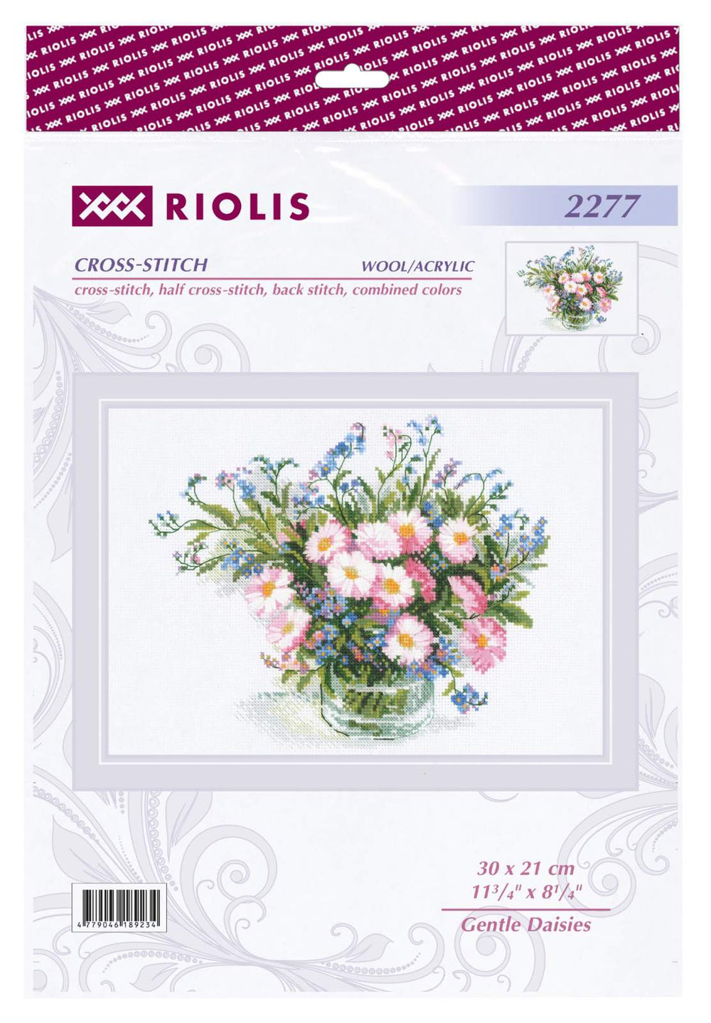 Cross Stitch Kit "Soft Daisies" 2277