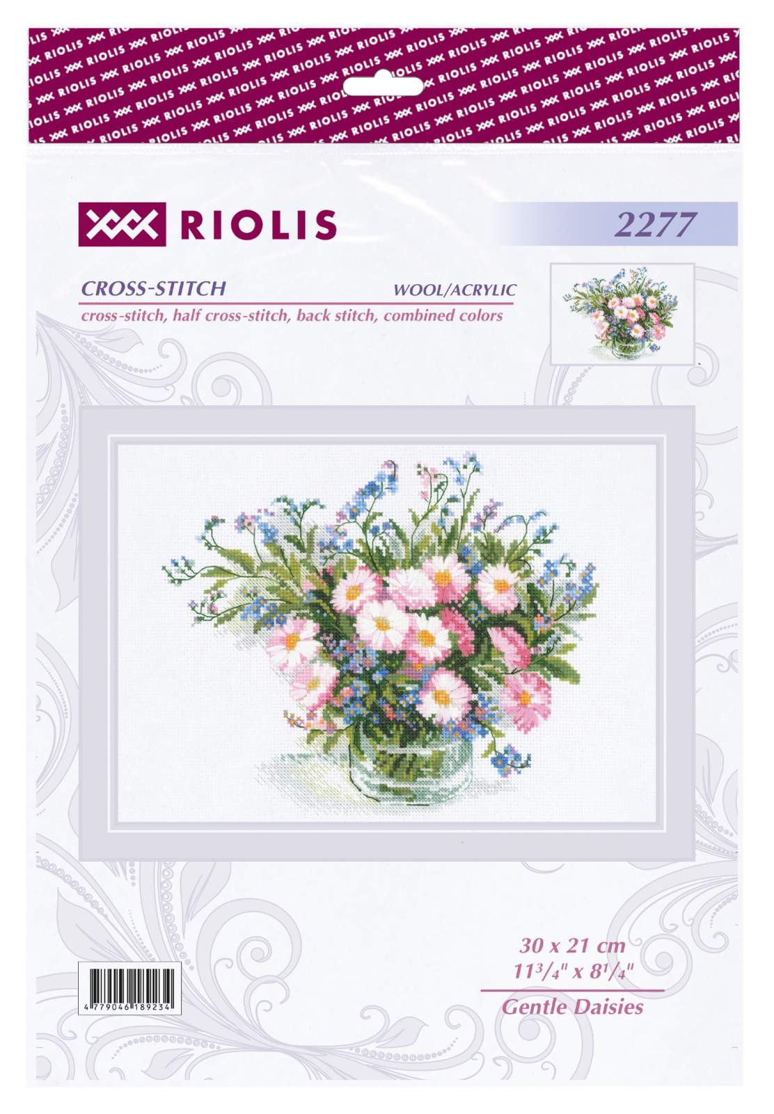 Cross Stitch Kit "Soft Daisies" 2277