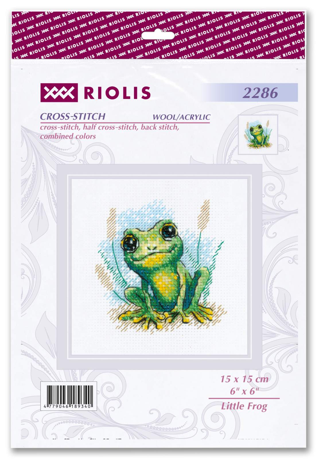 Cross Stitch Kit "Frog" 2286