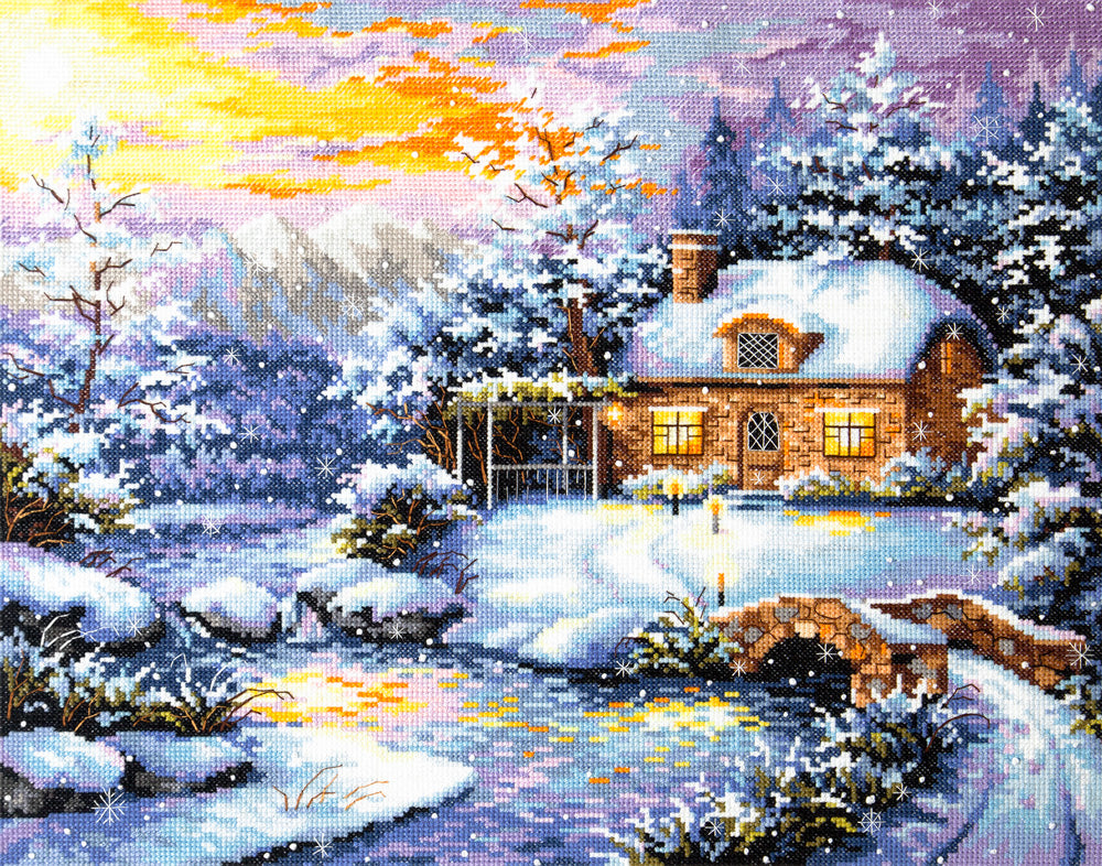 45-08 Winter's Tale. Magic Needle Cross Stitch Kit