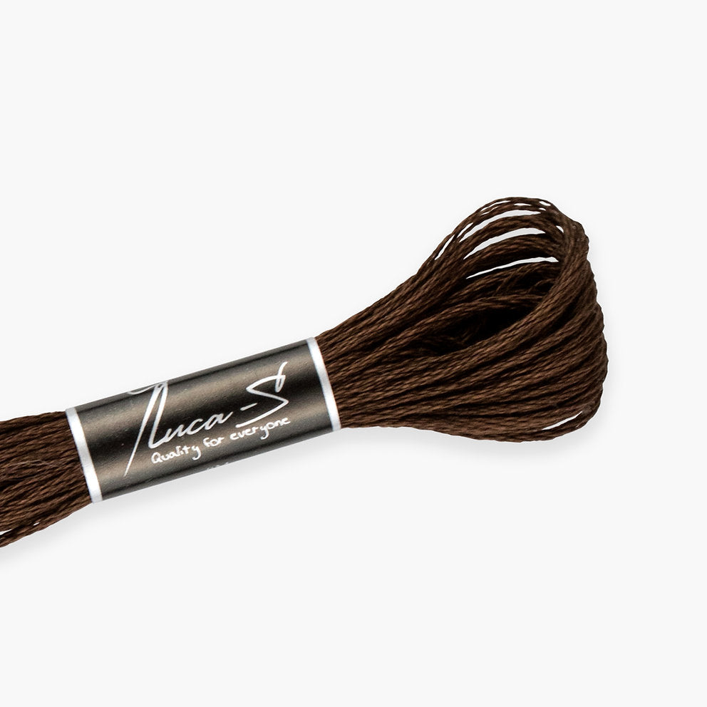 DMC 938 / 455 Fils mouline Luca-S