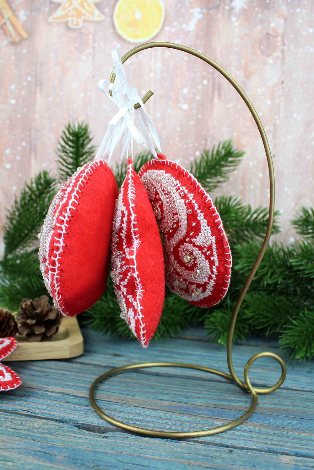 Kit de point de croix "Motifs de givre. Lune" ST-1090 MP Studia