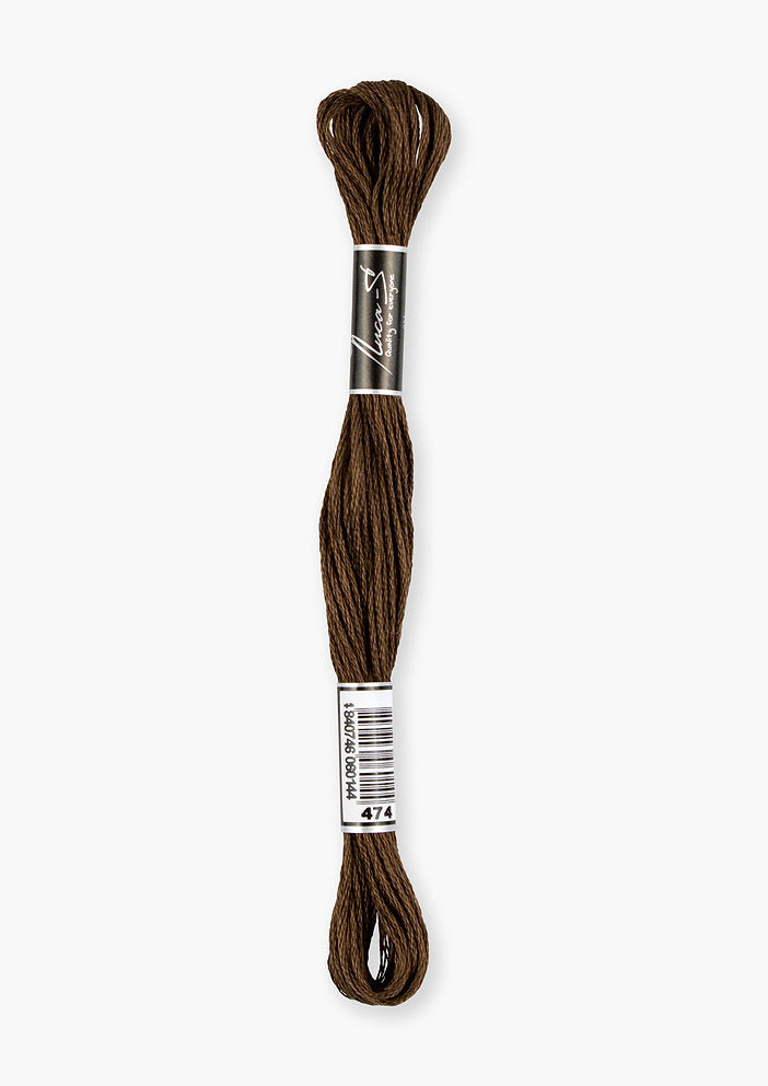 DMC 838 / 474 Fils mouline Luca-S