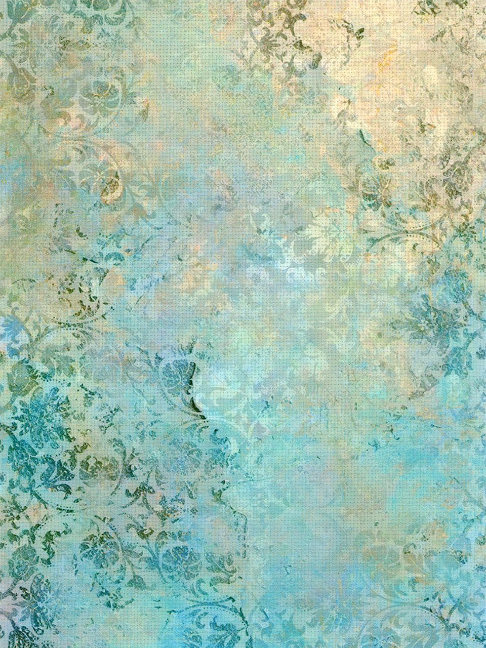 Tissu Aïda 14 ct. "Souffle de printemps" SKD14-214 par MP-Studia