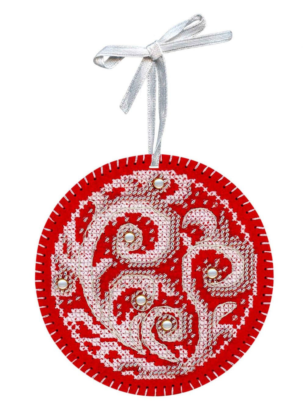 Cross stitch kit "Frost patterns. Ball" ST-1094 MP Studia