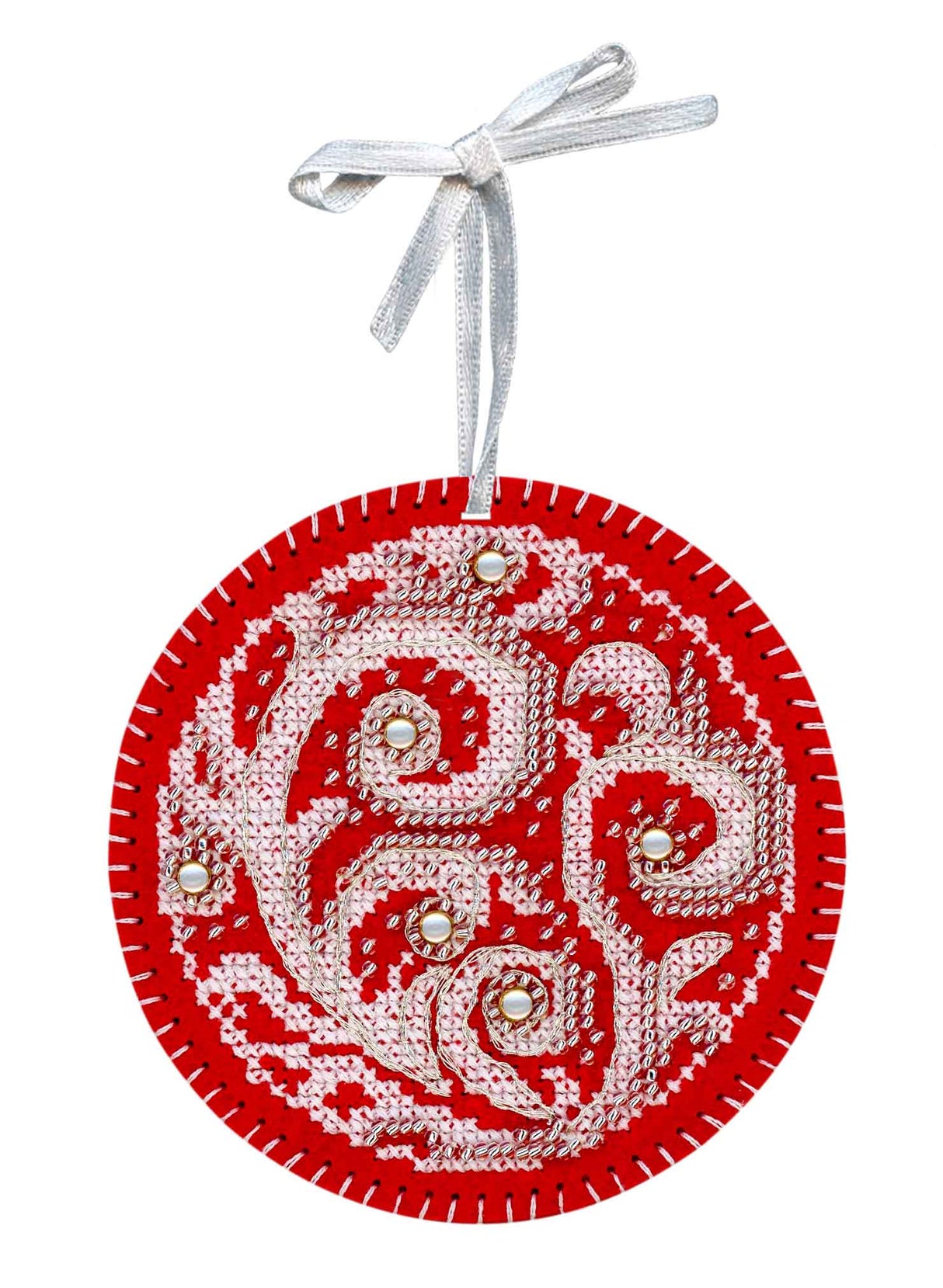 Cross stitch kit "Frost patterns. Ball" ST-1094 MP Studia