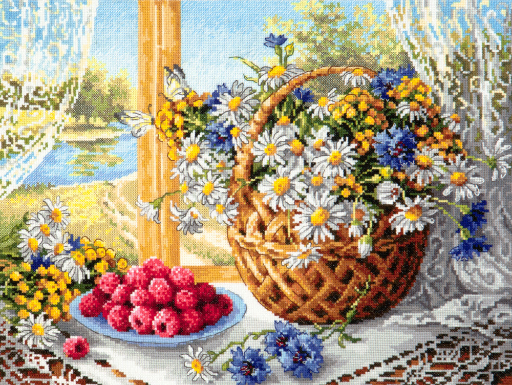 50-06 Summer Morning. Magic Needle Cross Stitch Kit