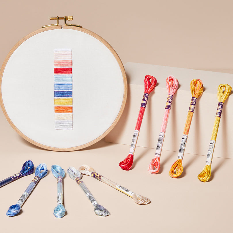DMC Mouliné Variation 417F: Explore a range of vibrant colors for your embroidery