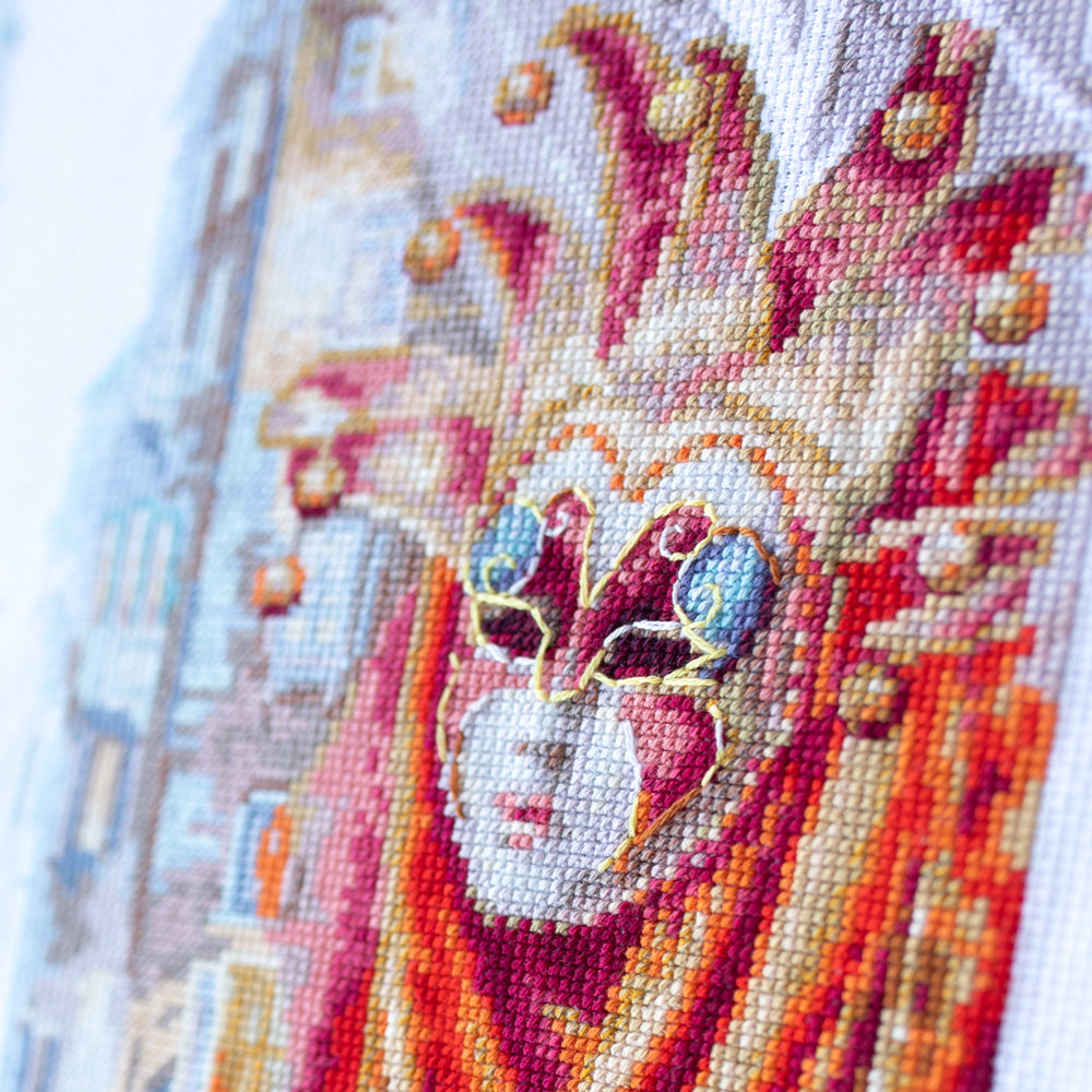 528-555 Carnival of Venice. Magic Needle Cross Stitch Kit