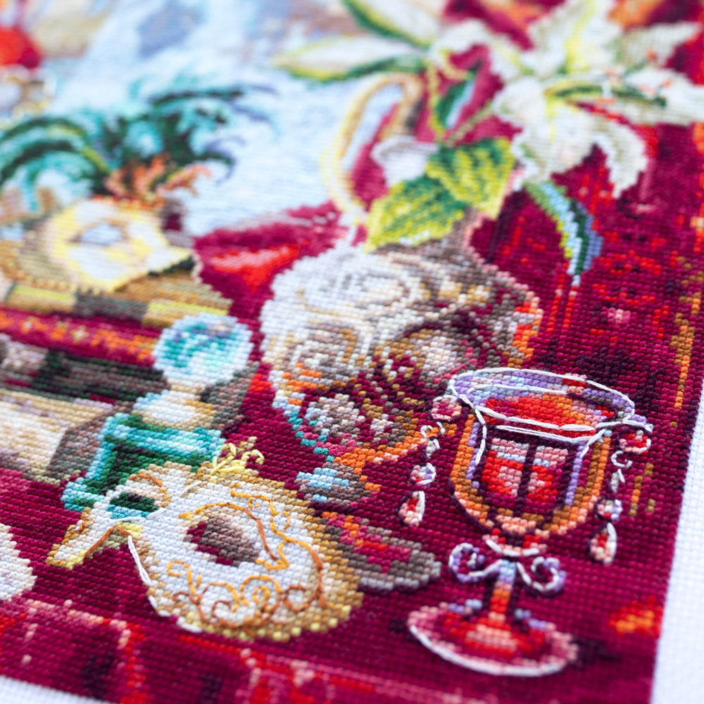 528-555 Carnival of Venice. Magic Needle Cross Stitch Kit