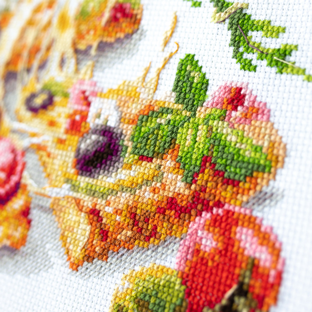 Magic Needle Cross Stitch Kit - Pizza 528-557