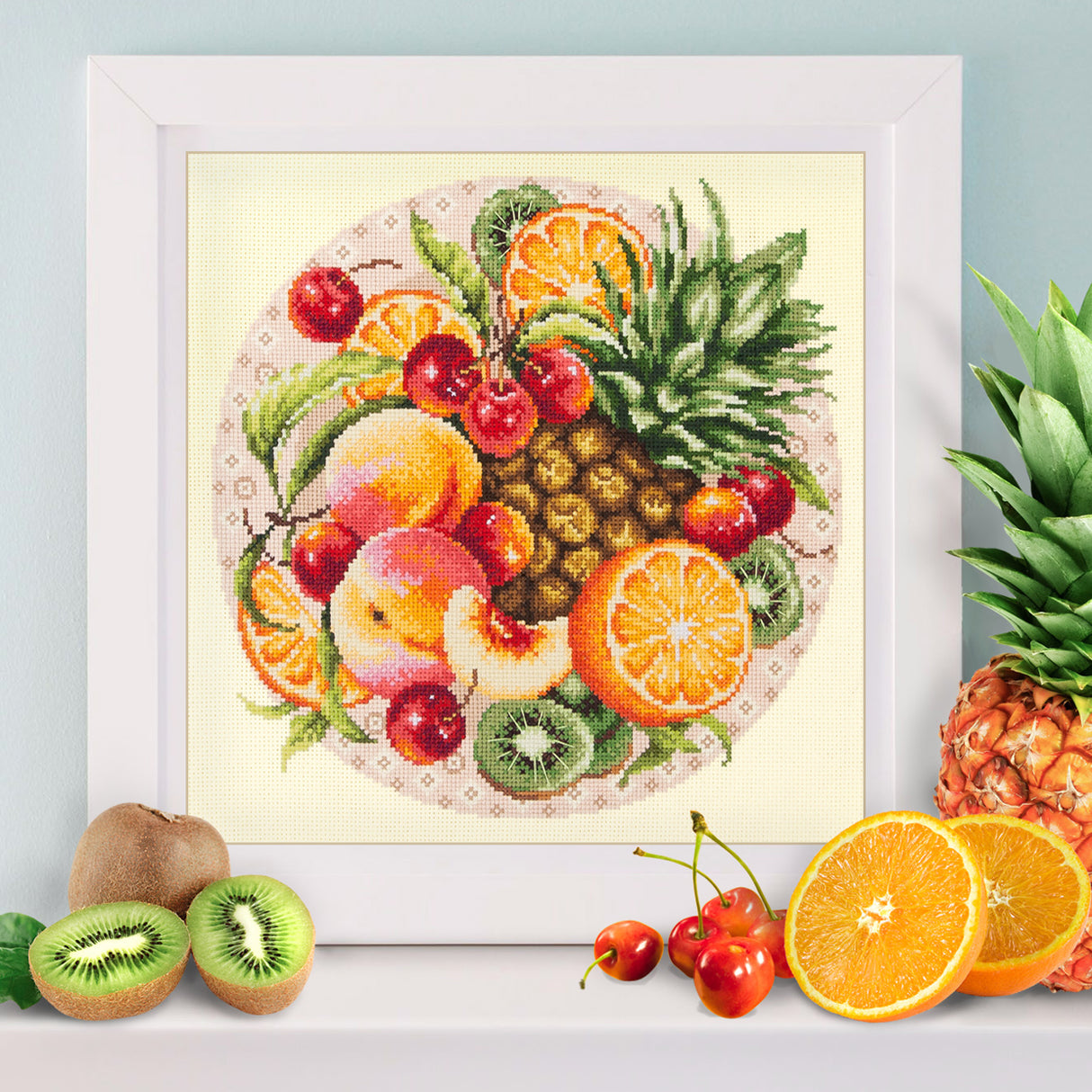 54-04 Exotic fruits. Magic Needle Cross Stitch Kit