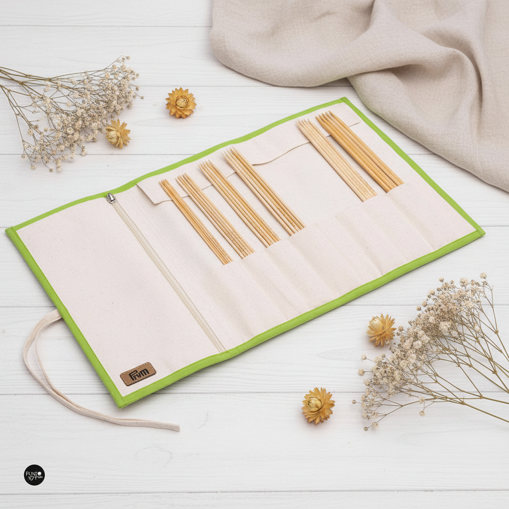 Prym Jeu d'aiguilles double pointe en bambou 20 cm 222911