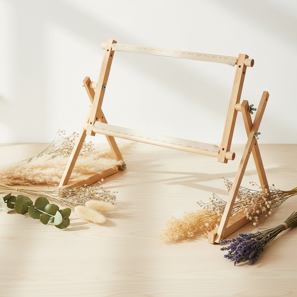 Bastidor de Sobremesa 24x45 cm Luca-S para Punto de Cruz