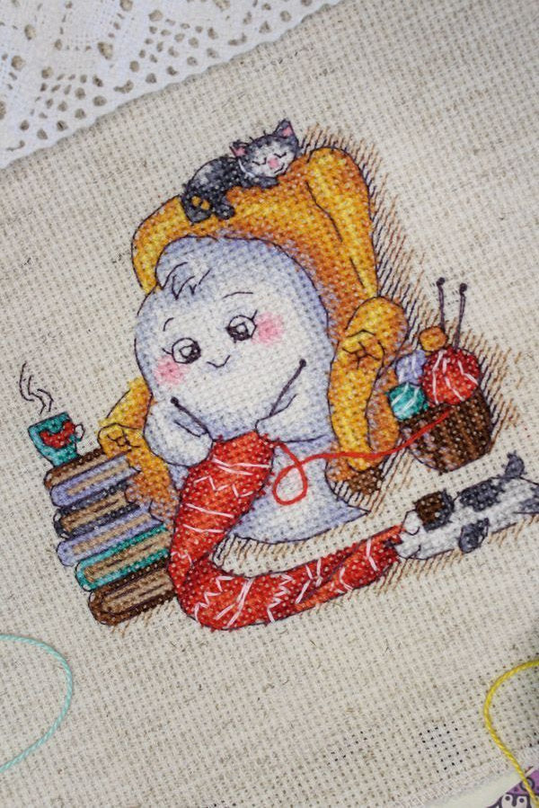 Ghost Needleworker - SM-749 MP Studia - Cross Stitch Kit