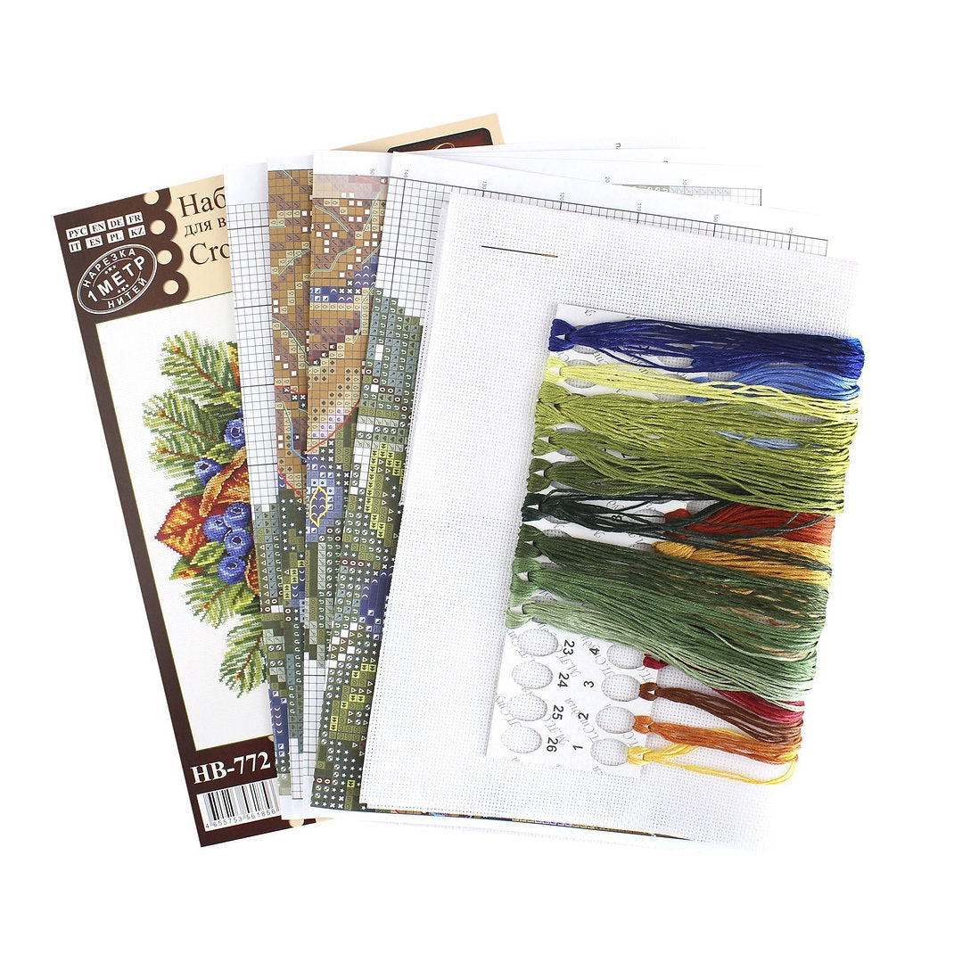 Kit de Punto de Cruz 'Forest Treasures' - SNV-772 MP Studia
