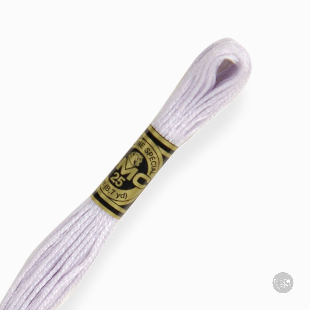25 DMC Embroidery Thread Mouliné Spécial 117MC 8 meters