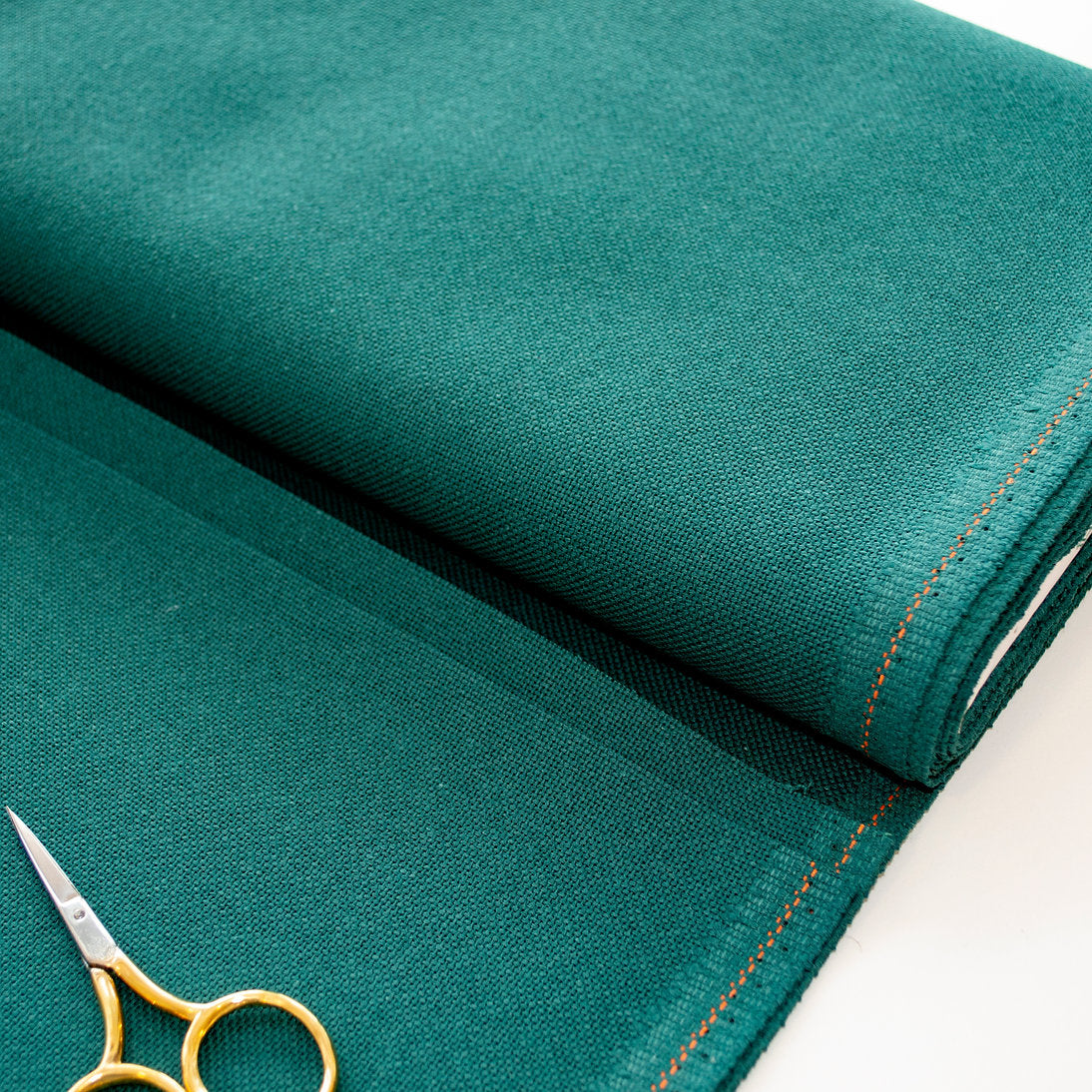 3835/647 Tela Lugana 25 ct. Color Dark Green de ZWEIGART tela para punto de cruz