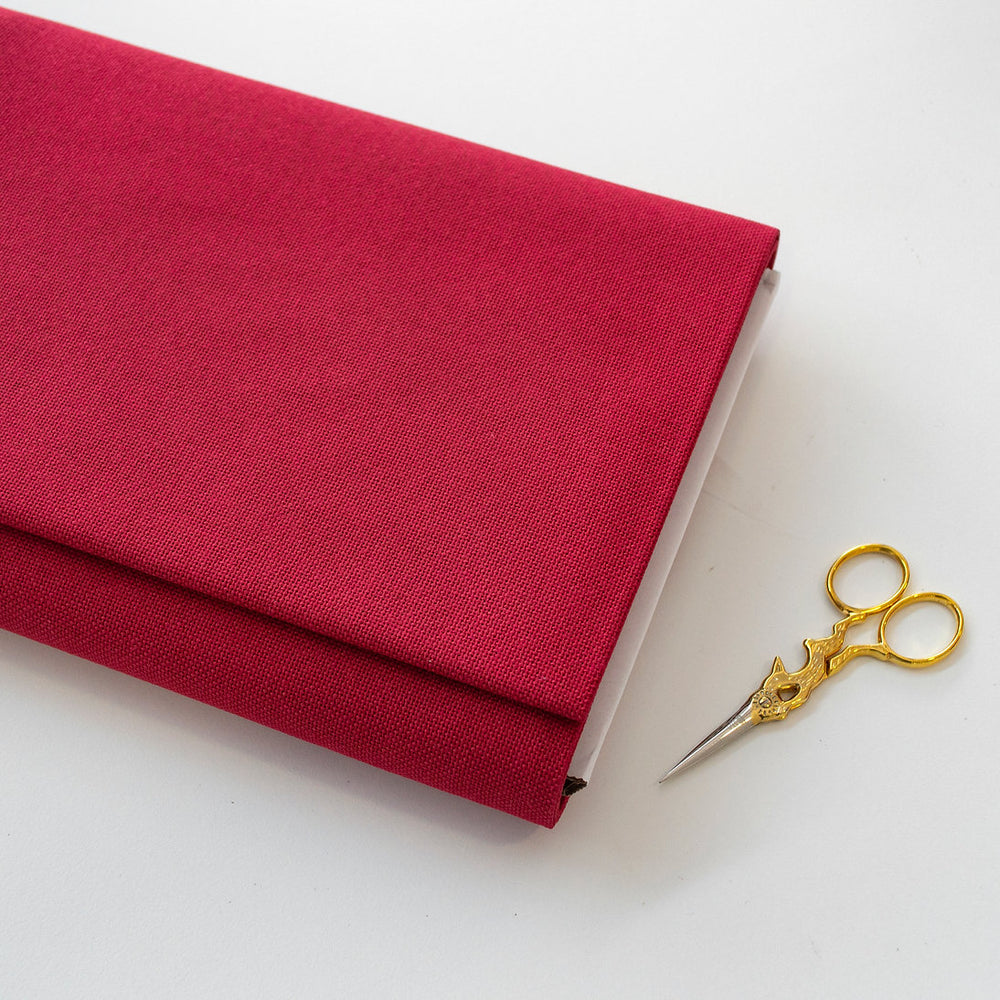 3835/906 Tela Lugana 25 ct. Color Victorian Red de ZWEIGART para punto de cruz