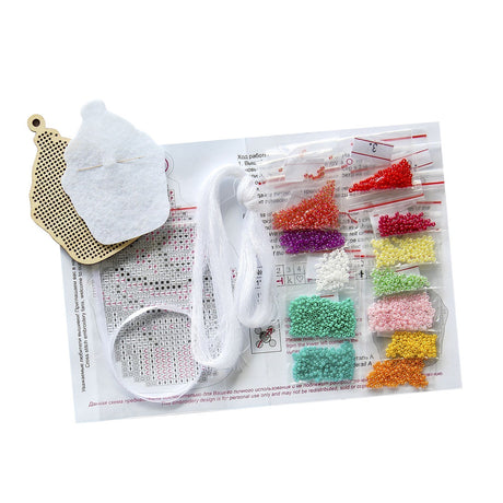 Cake. Adorno Navideño - SO-066 MP Studia - Kit con abalo