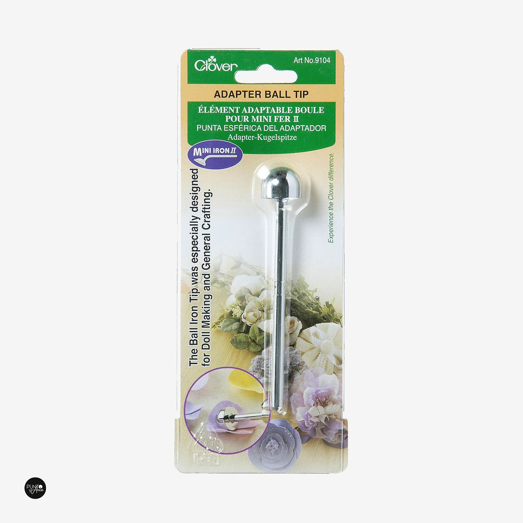 Embout boule pour fer Clover 9104 - Innovation dans les créations tridimensionnelles